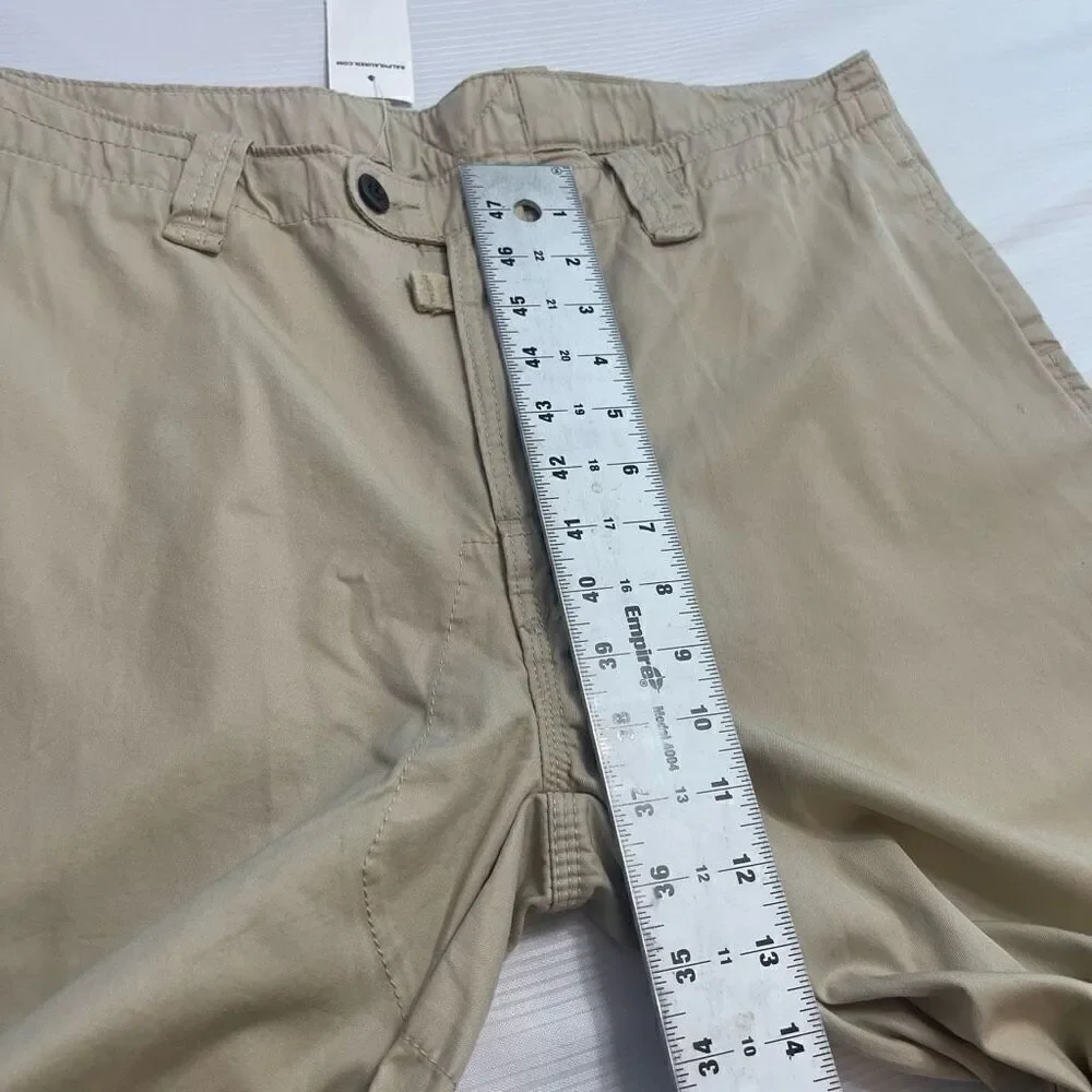 NWT Polo Ralph Lauren Spring Beige Vintage Varsity Chino Pants Size 36 X 29 New